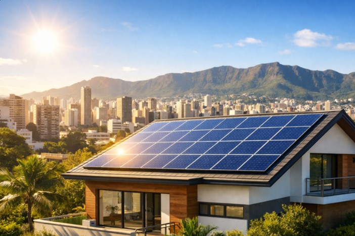 energia solar em BH