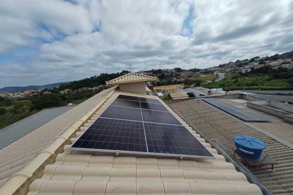 usina solar instalada em bh